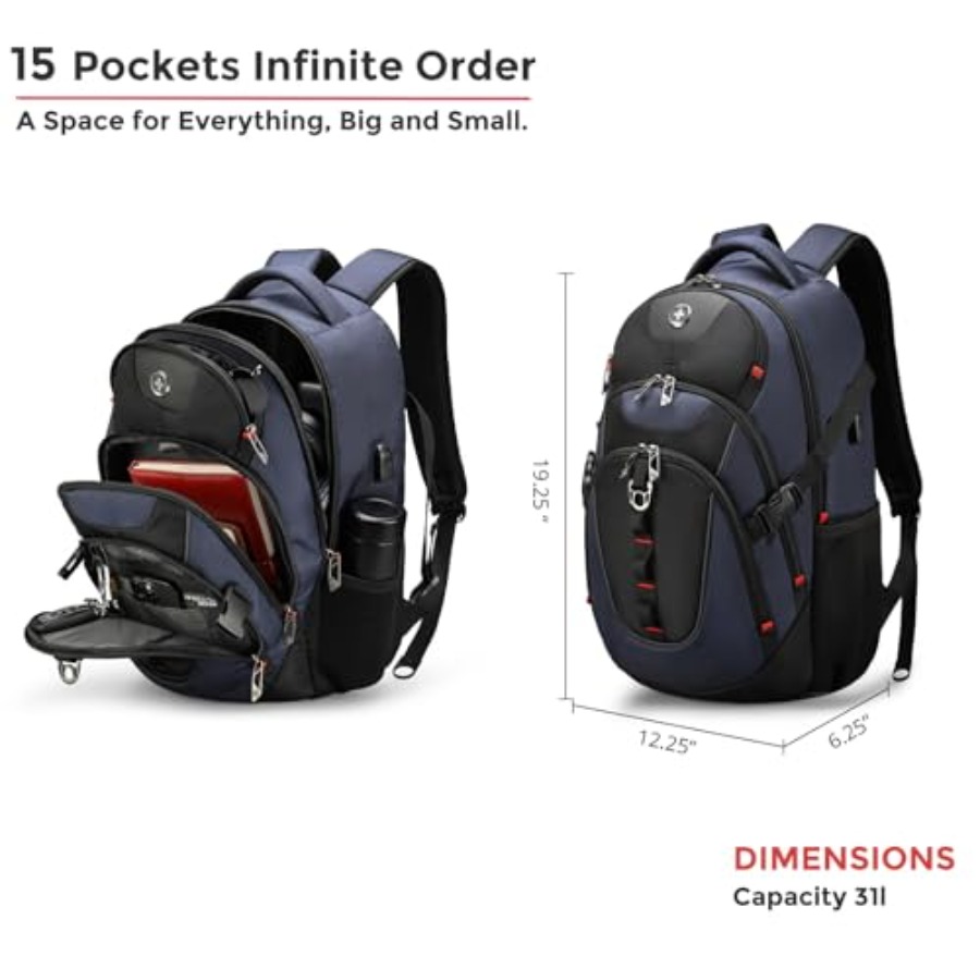 Design Laptop Backpack with US - Laptop Backpack 15.6 ulasan dan harga