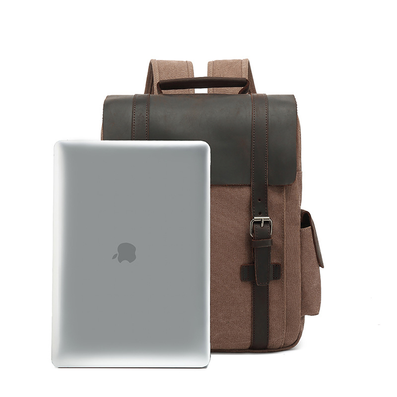 New Fashion Backpack Leather C - Rucksack Military Style ulasan dan harga