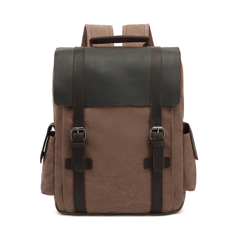 New Fashion Backpack Leather C - Rucksack Military Style ulasan dan harga