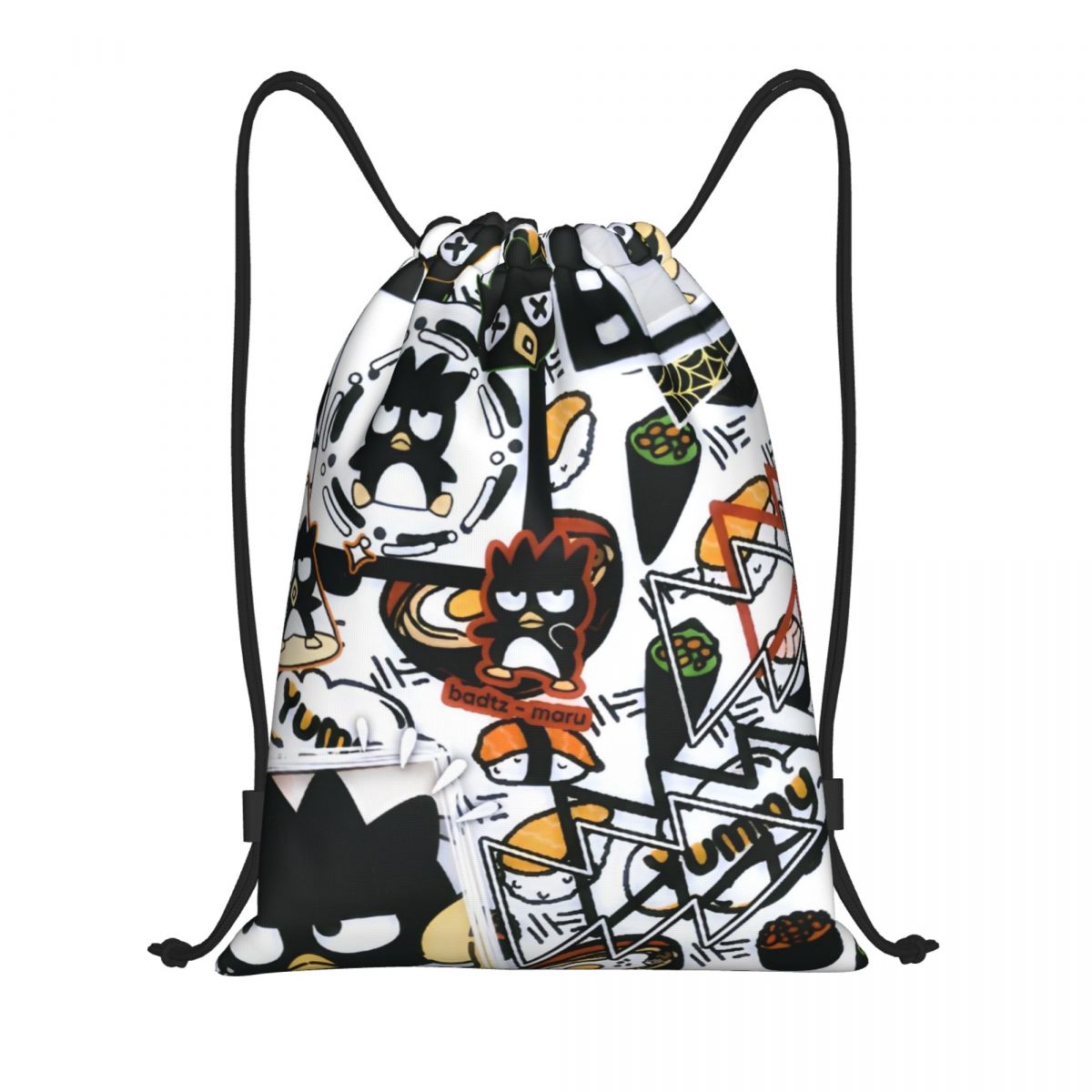 Cute Cartoon Penguin Bad Badtz - Drawstring Gym Bag ulasan dan harga