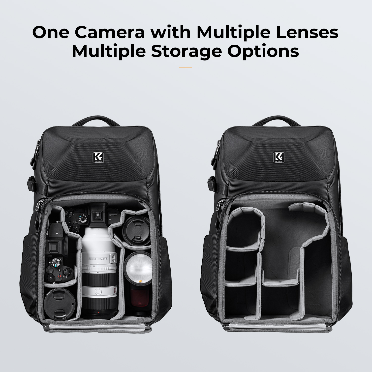K&F CONCEPT 20L Camera Backpac - Laptop Backpack 15.6 ulasan dan harga