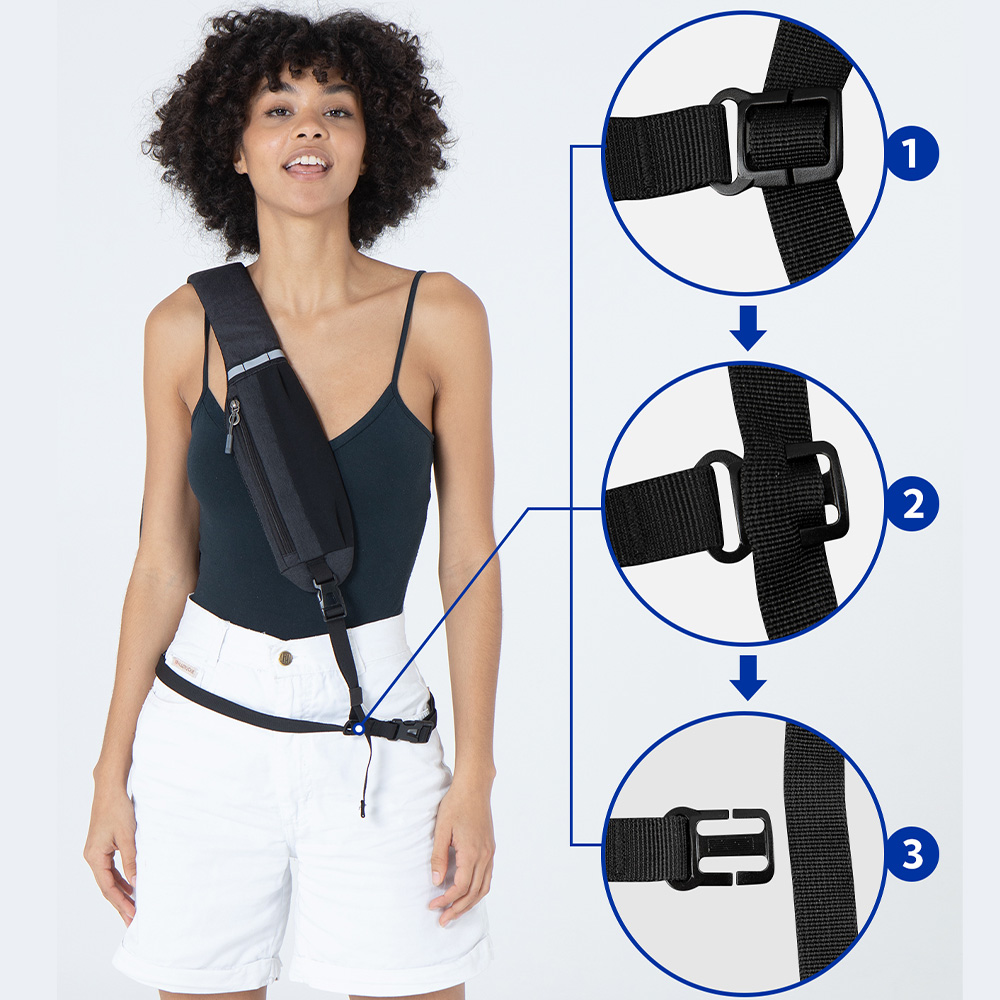 WATERFLY Crossbody Sling Bag C - Sling Backpack Shoulder ulasan dan harga