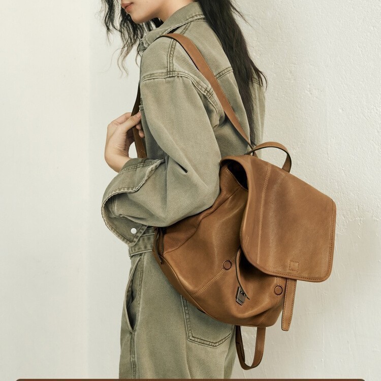 Personalized Waxed Canvas Mess - Business Backpack Brief ulasan dan harga