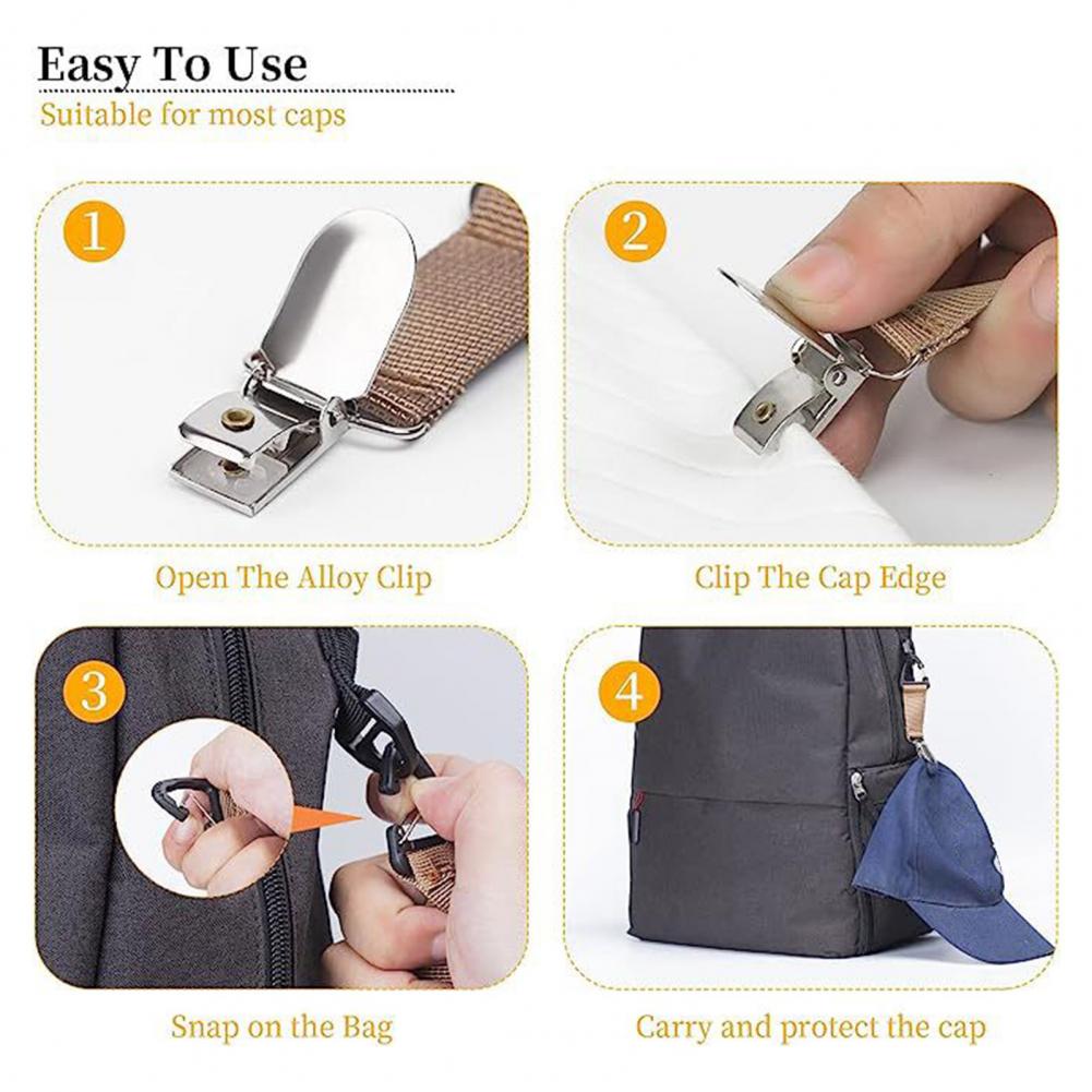 12.5cm Travel Handbag Hat Clip - Backpack Insert Organizer ulasan dan harga