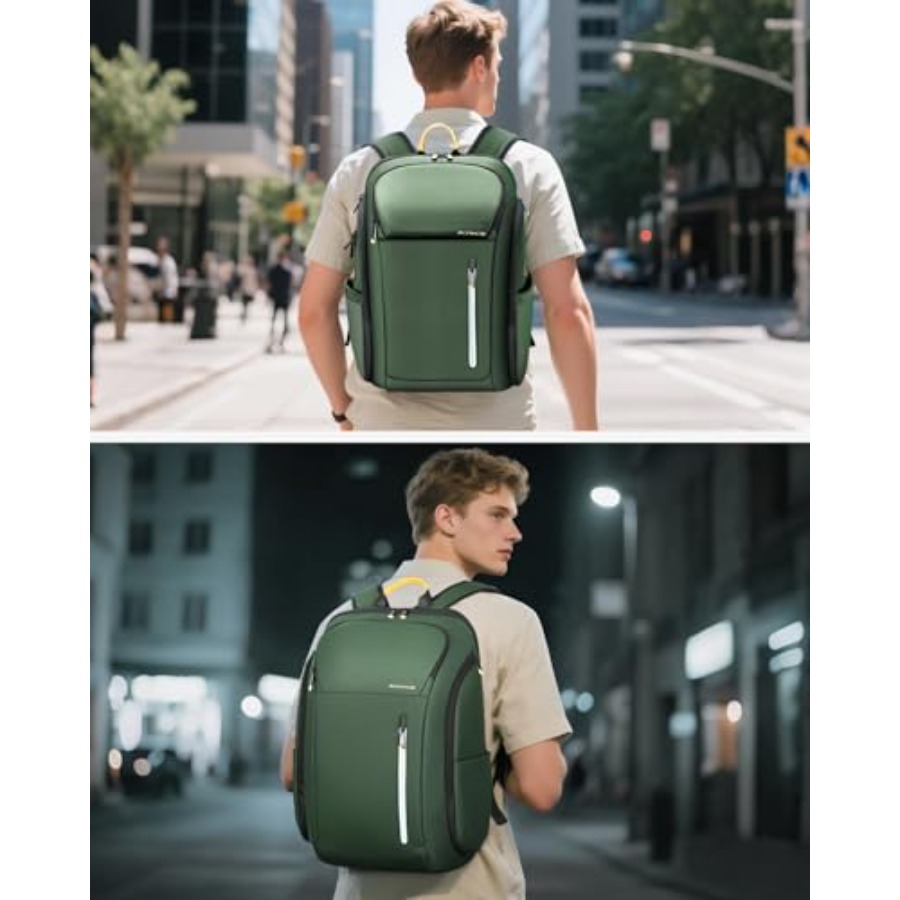 Laptop Backpack for Men, Buses - Travel Backpack Anti Theft ulasan dan harga
