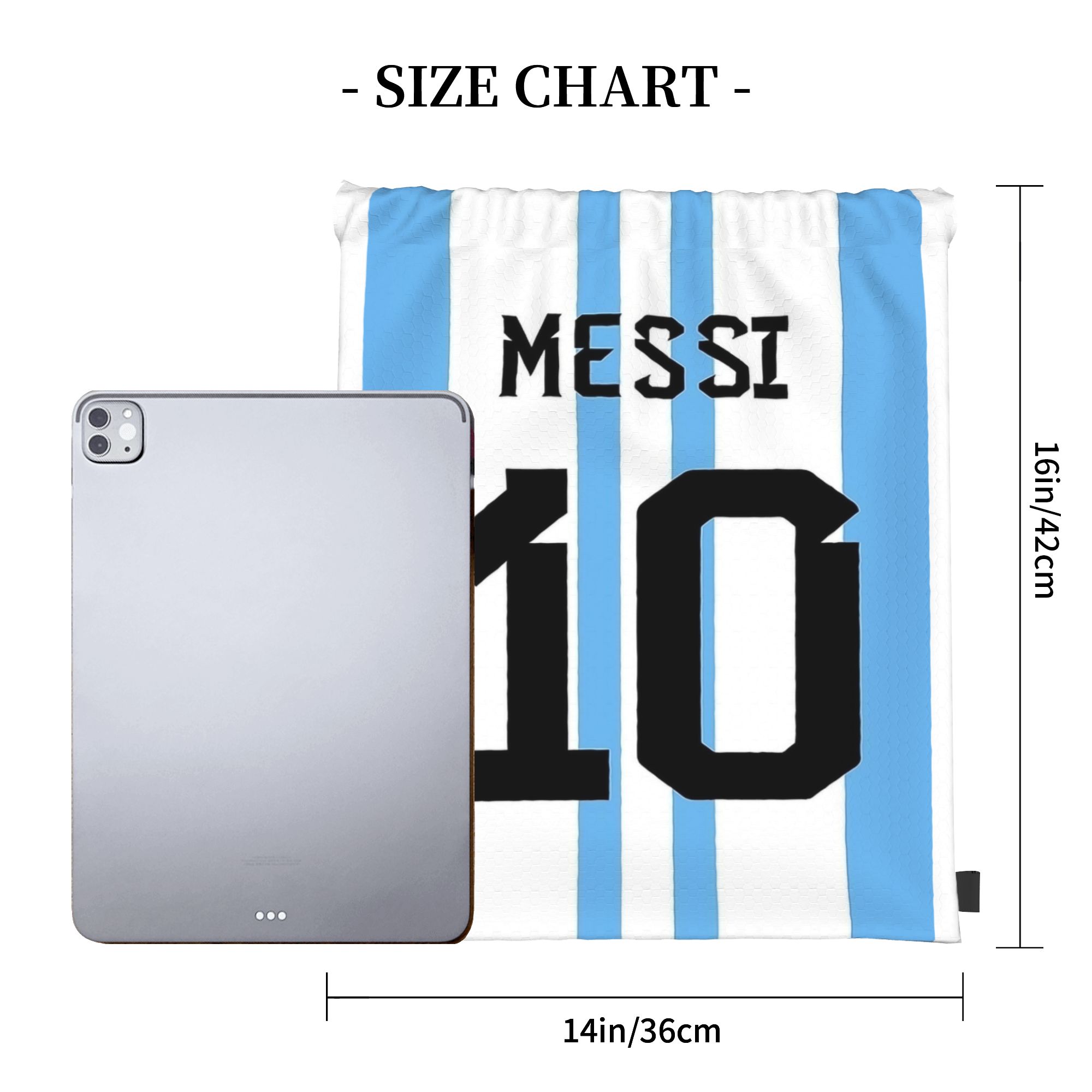 Messis 10 Soccer Football Draw - Drawstring Gym Bag ulasan dan harga