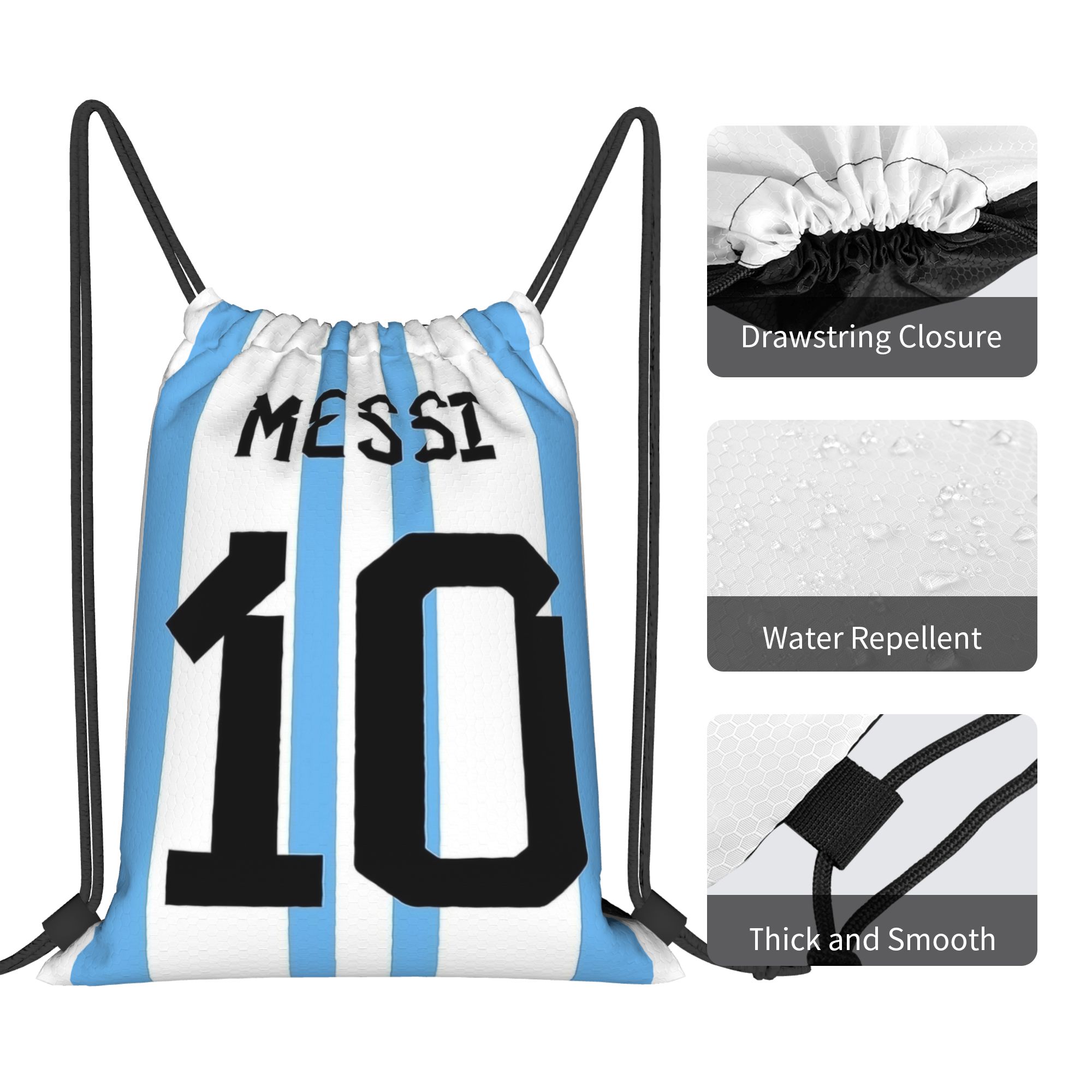 Messis 10 Soccer Football Draw - Drawstring Gym Bag ulasan dan harga
