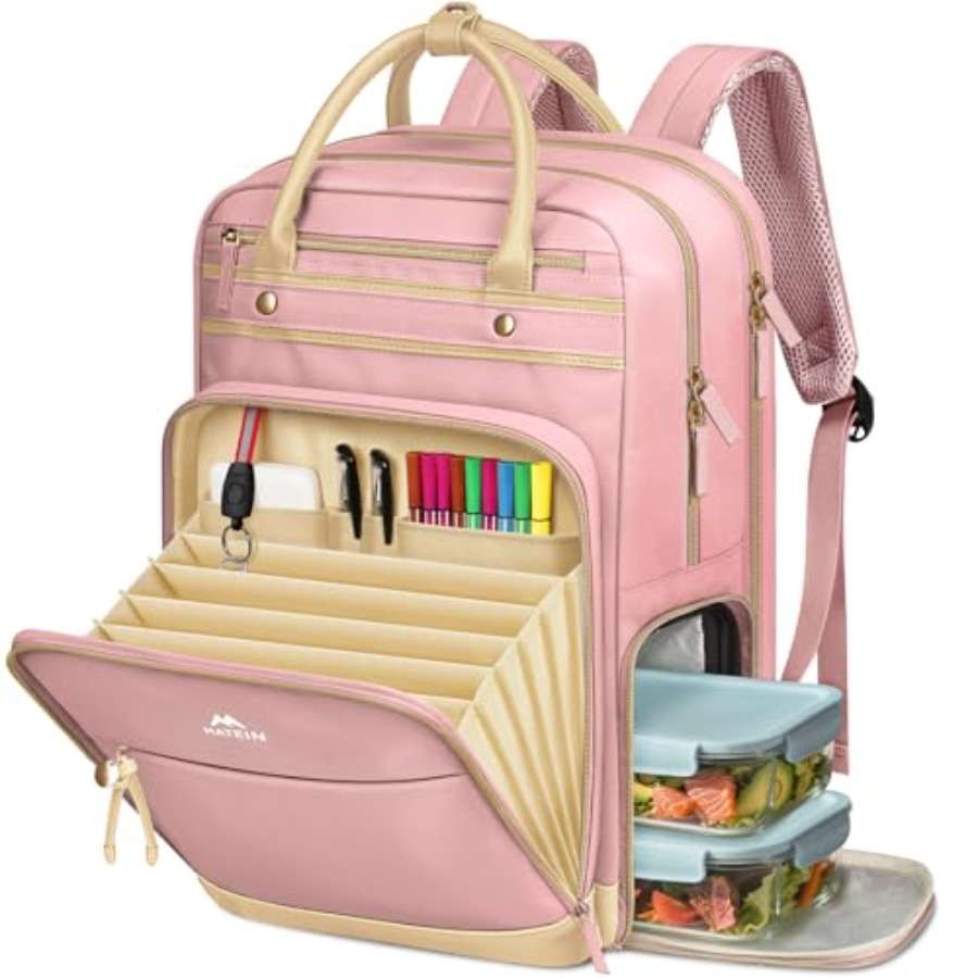Lunch Backpack for Women, Teac - Laptop Backpack 15.6 ulasan dan harga