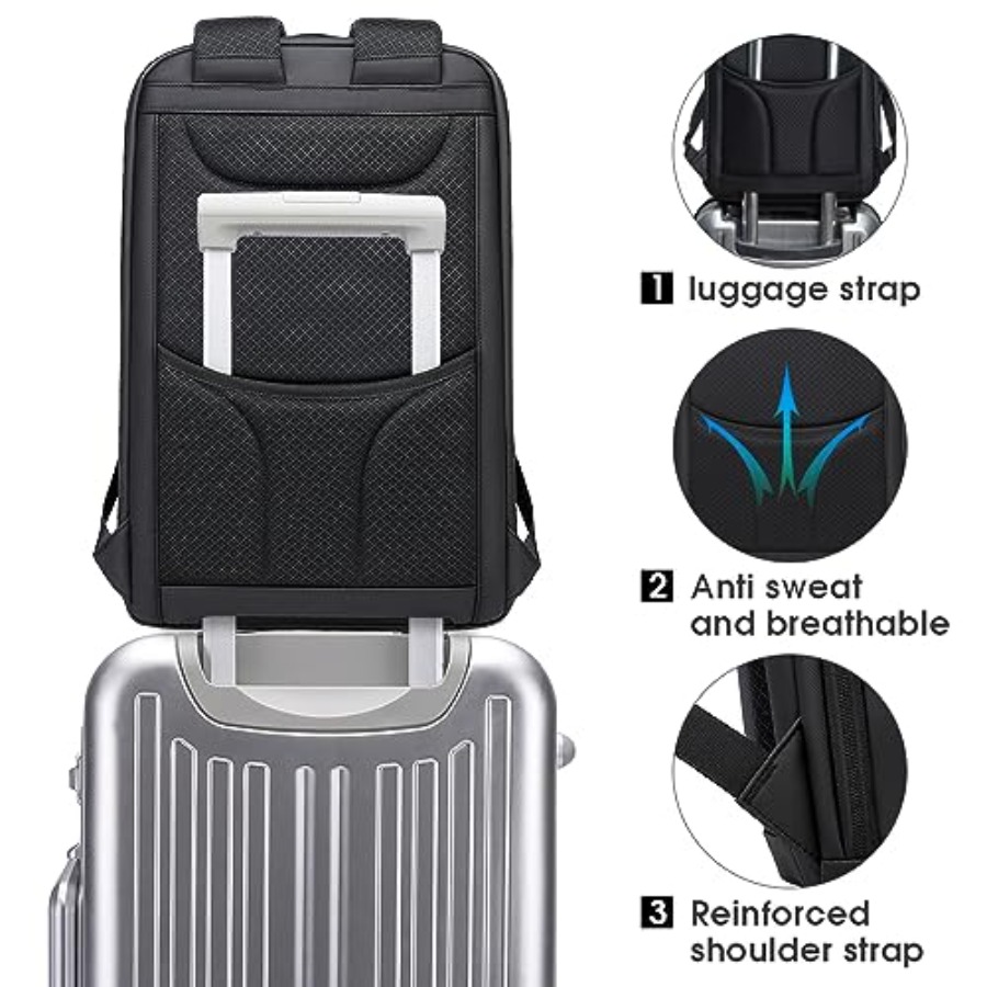 Business Smart Backpack Waterp - Laptop Backpack 15.6 ulasan dan harga
