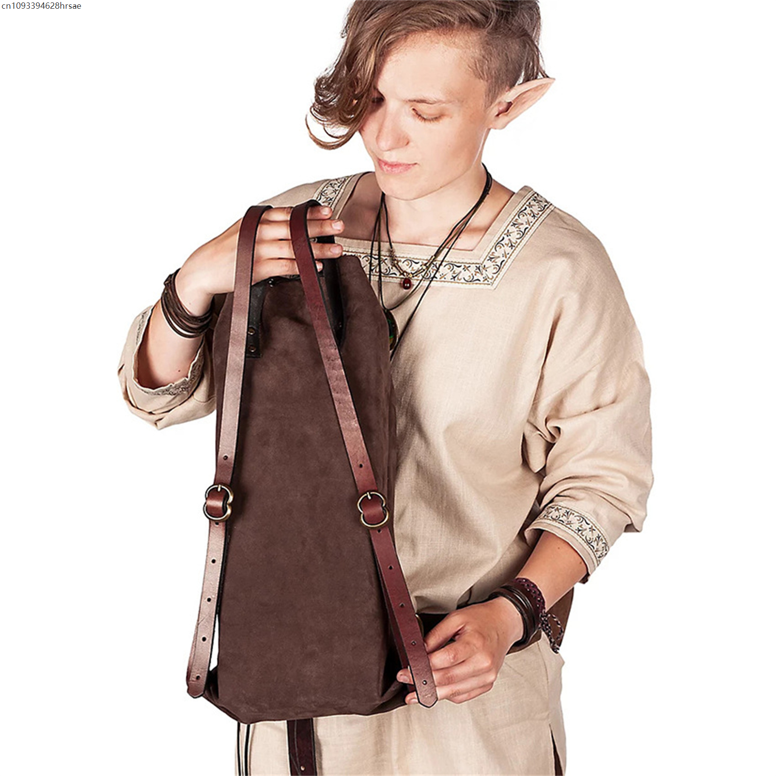 Renaissance Drawstring Leather - Leather Backpack Vintage ulasan dan harga
