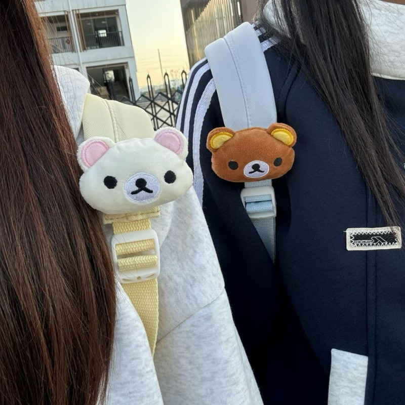 Kawaii Rilakkuma Plush Pendant - Mini Backpack Purse ulasan dan harga