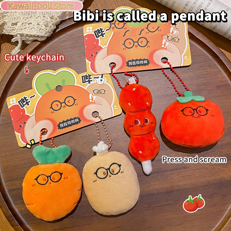 Tomato Carrot Plush Beaded Pho - Backpack Diaper Bag ulasan dan harga