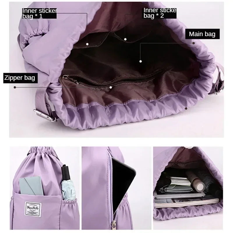 Sports Gym Drawstring Bag Wate - Drawstring Gym Bag ulasan dan harga