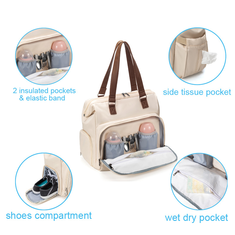 3pcs/set Baby Diaper Bag Baby  - Backpack Insert Organizer ulasan dan harga