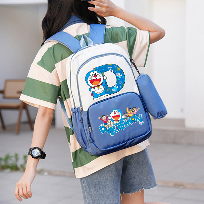 Doraemon Boy Girl School Bag P - School Backpack Teen ulasan dan harga