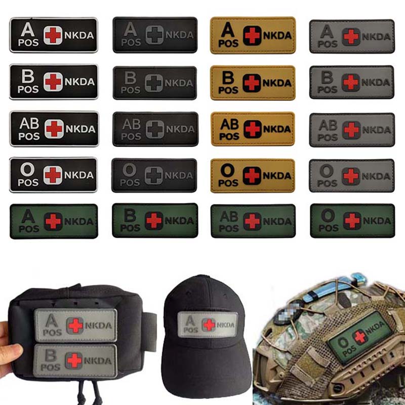 10*4CM PVC Rubber Emblemen Blo - Urban Backpack Tactical ulasan dan harga