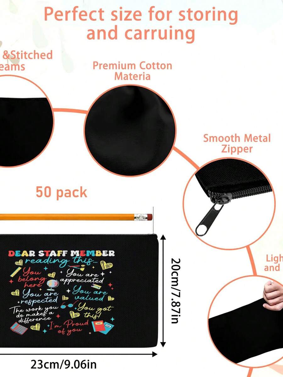 Durable Canvas Zipper Pouch Mu - Canvas Backpack Casual ulasan dan harga