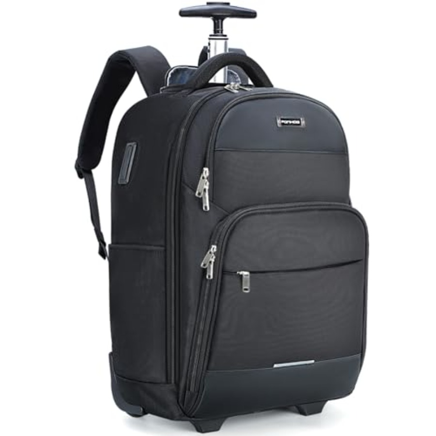 Rolling Backpack 30L Travel La - Laptop Backpack 15.6 ulasan dan harga