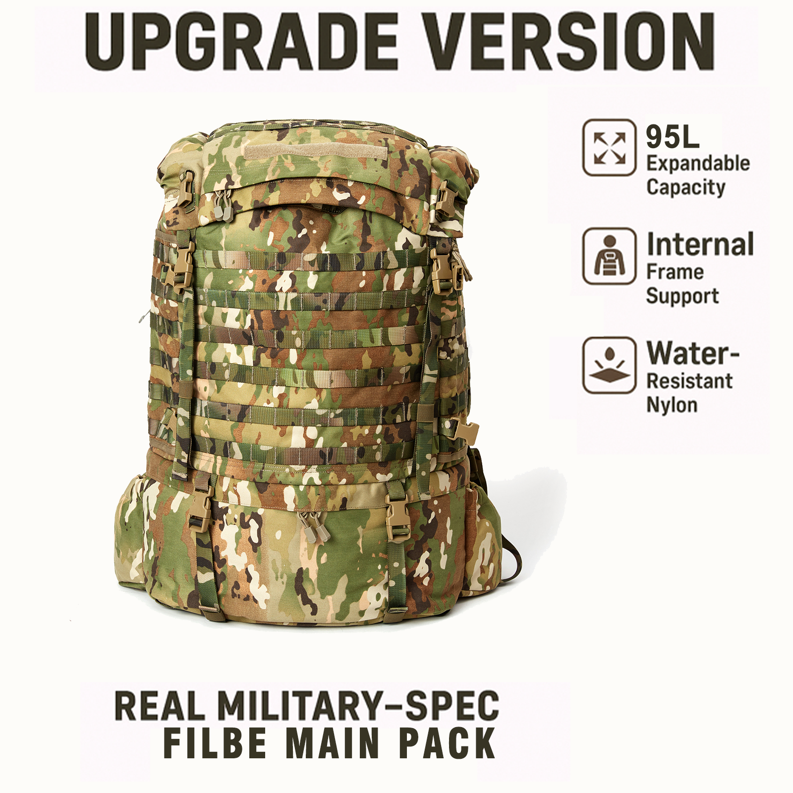 USMC FILBE Main Pack – OCP Cam - Rucksack Military Style ulasan dan harga