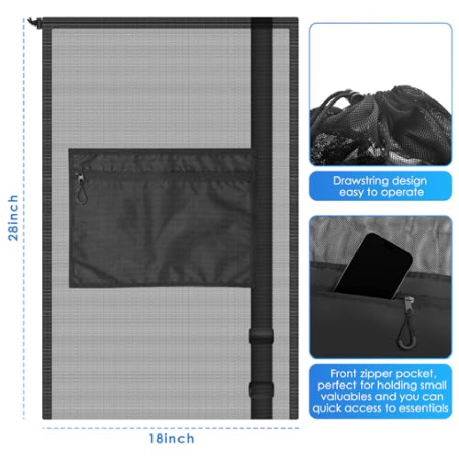 Drawstring Bag Heavy Duty Mesh - Drawstring Gym Bag ulasan dan harga
