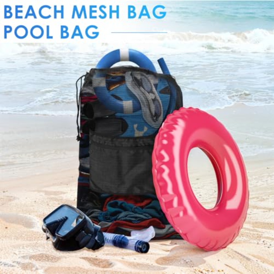 Drawstring Bag Heavy Duty Mesh - Drawstring Gym Bag ulasan dan harga