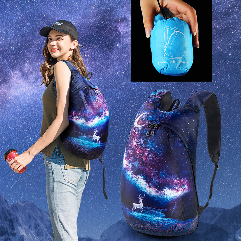 PLAYKING  Lightweight Backpack - Foldable Backpack Small ulasan dan harga