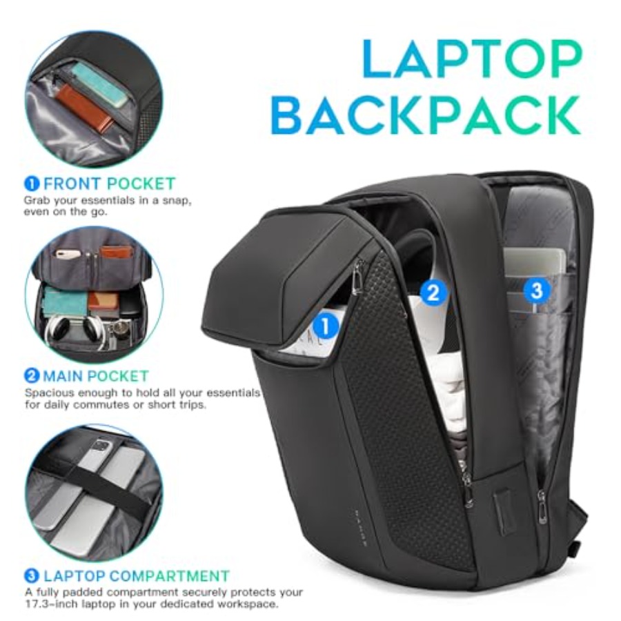 Smart Business Laptop Backpack - Laptop Backpack 15.6 ulasan dan harga