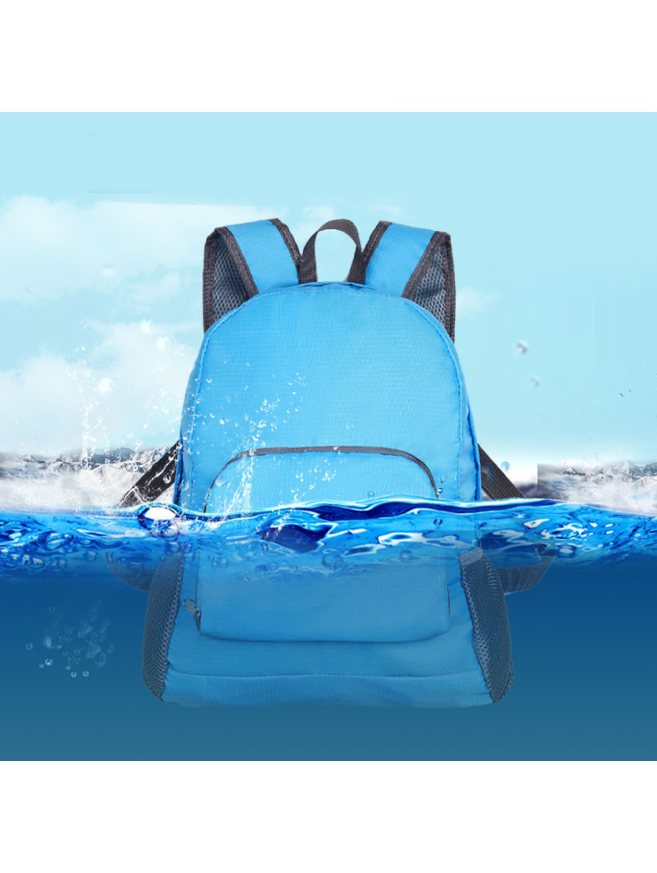 Foldable travel bag, lightweig - Foldable Backpack Small ulasan dan harga