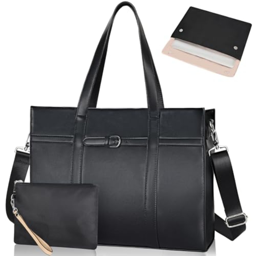 ESTARER Women's Laptop Leather - Laptop Sleeve Removable ulasan dan harga