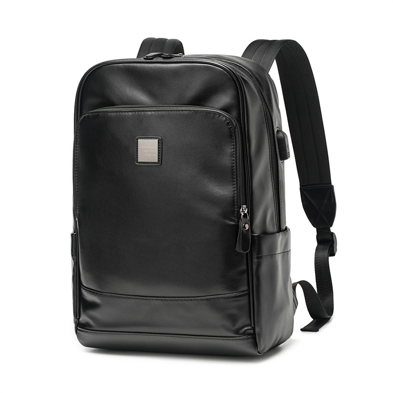 Man's PU Leather Backpack Exec - Leather Backpack Vintage ulasan dan harga