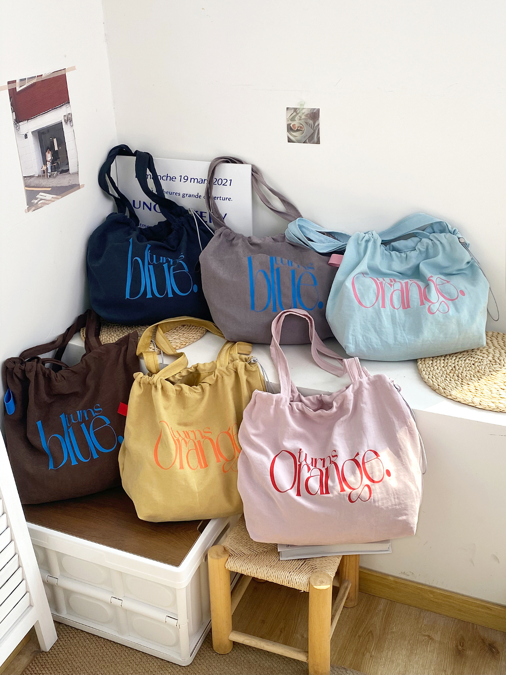 New Fashionable Simple Letters - Drawstring Gym Bag ulasan dan harga
