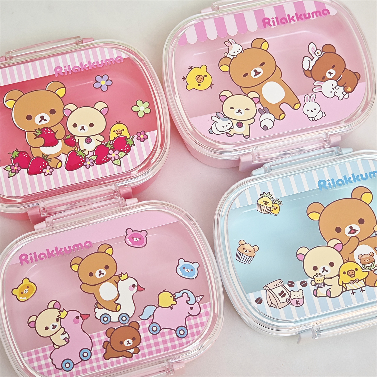 Rilakkuma Lunch Box for Kids S - Mini Backpack Purse ulasan dan harga