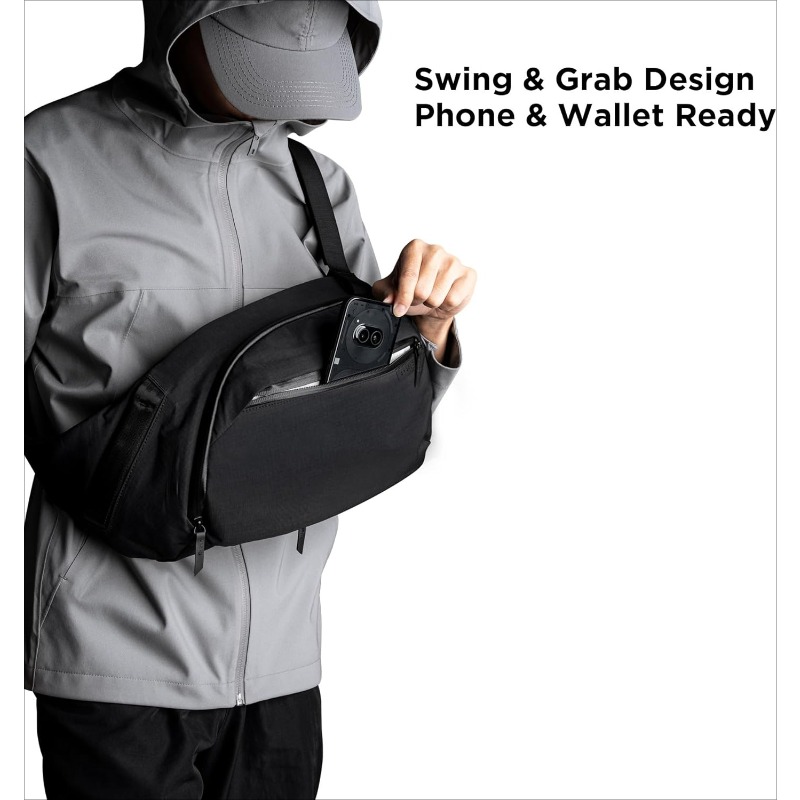 Right Shoulder Chest bag  7.5L - Sling Backpack Shoulder ulasan dan harga