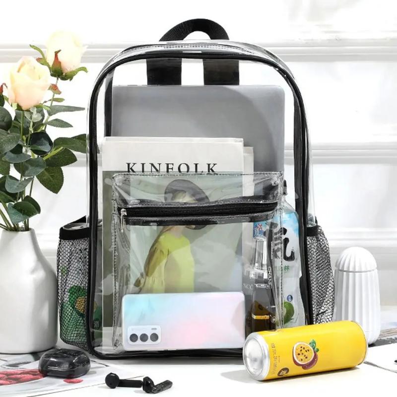 Transparent PVC Backpack Outdo - Fashion Backpack Women ulasan dan harga