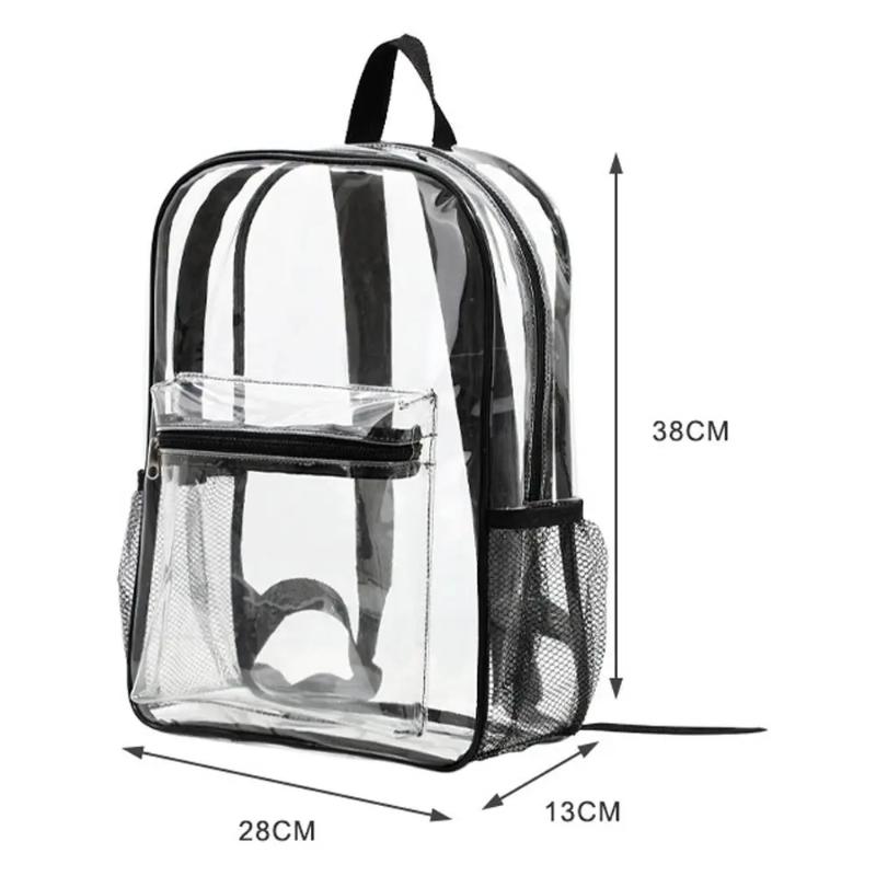 Transparent PVC Backpack Outdo - Fashion Backpack Women ulasan dan harga