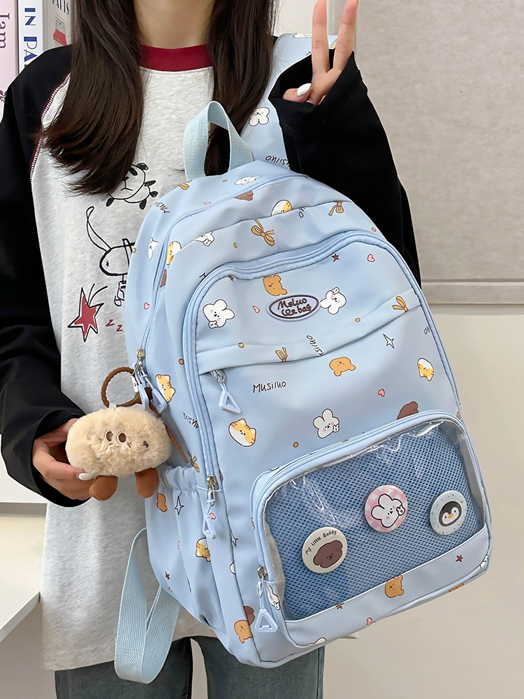 Original Daily Backpacks Trans - Canvas Backpack Casual ulasan dan harga