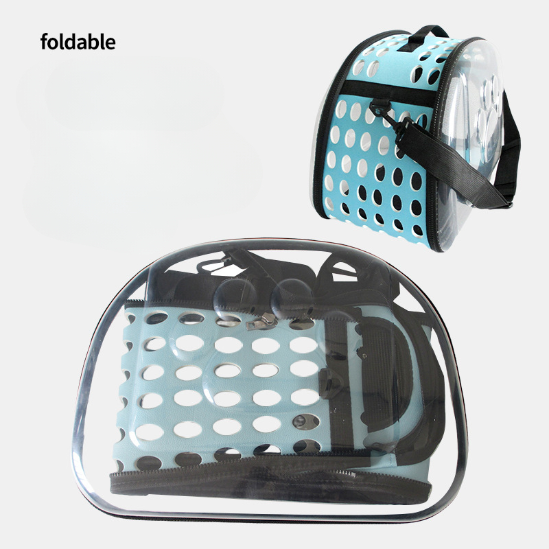 Transparent Pet Carrier Sling  - Foldable Backpack Small ulasan dan harga