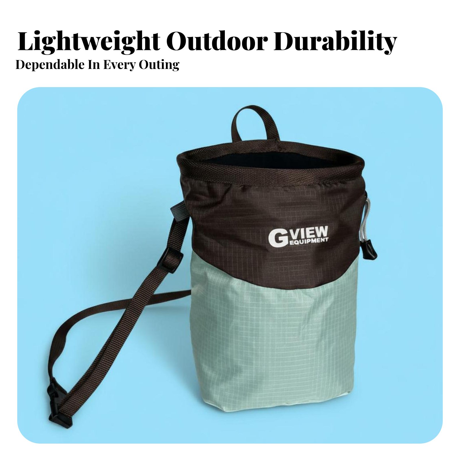 Rock Climbing Chalk Bag Drawst - Drawstring Gym Bag ulasan dan harga