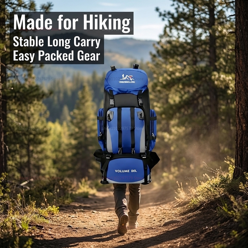 90-liter waterproof hiking bac - Urban Backpack Tactical ulasan dan harga