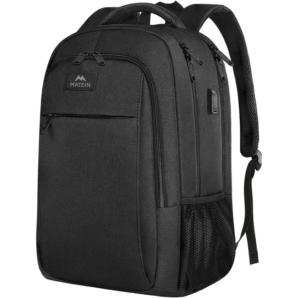 MATEIN BusinLaptop Backpack, 1 - Laptop Backpack 15.6 ulasan dan harga