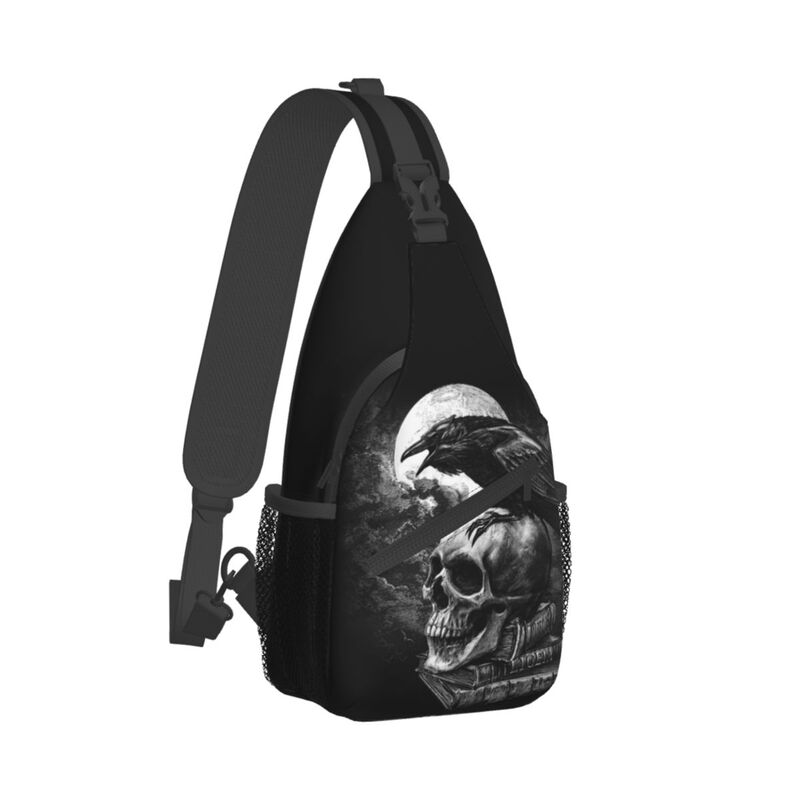 Crow The Skull Sling Crossbody - Sling Backpack Shoulder ulasan dan harga