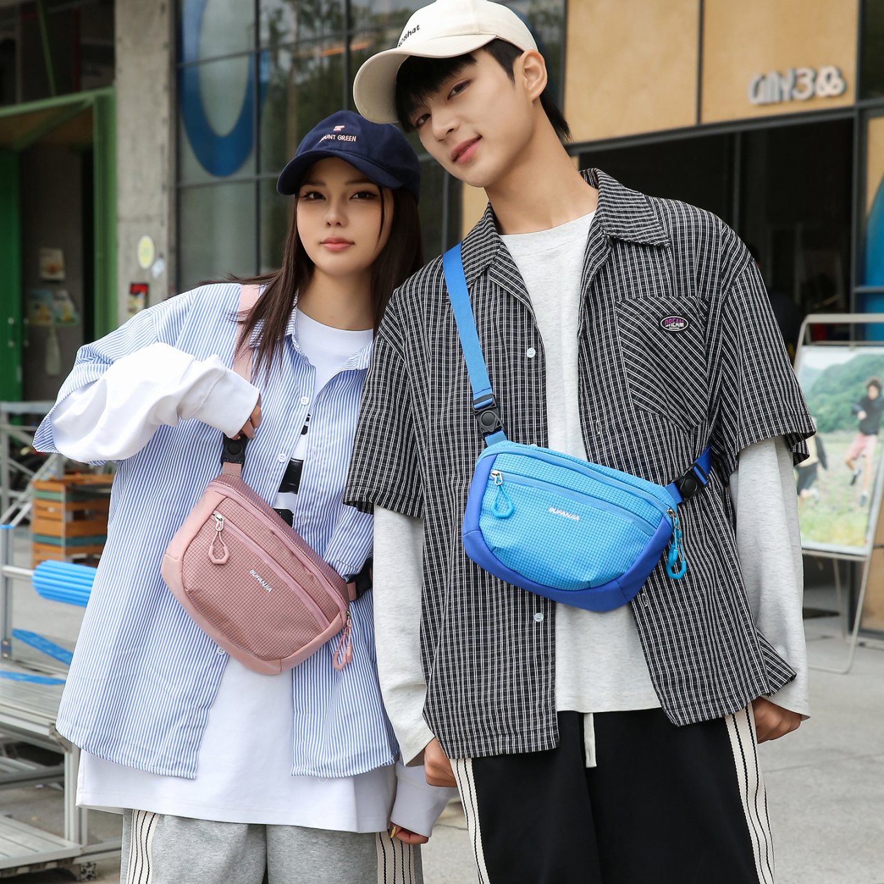 Waist Bag Unisex Nylon Large C - Hiking Backpack Waterproof ulasan dan harga