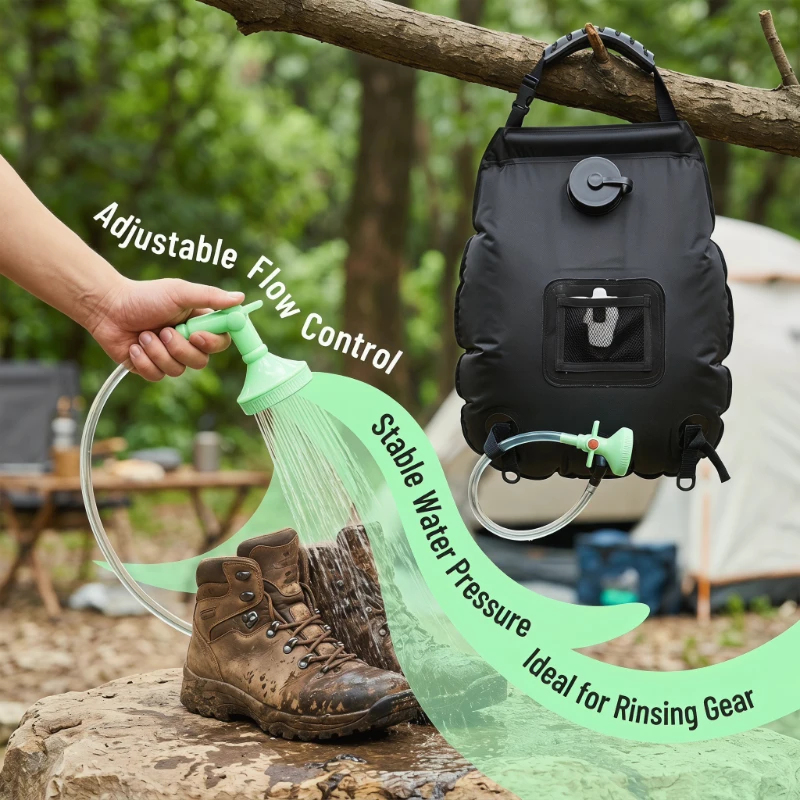 20L Solar Shower Bag Large Cap - Hydration Pack Outdoor ulasan dan harga