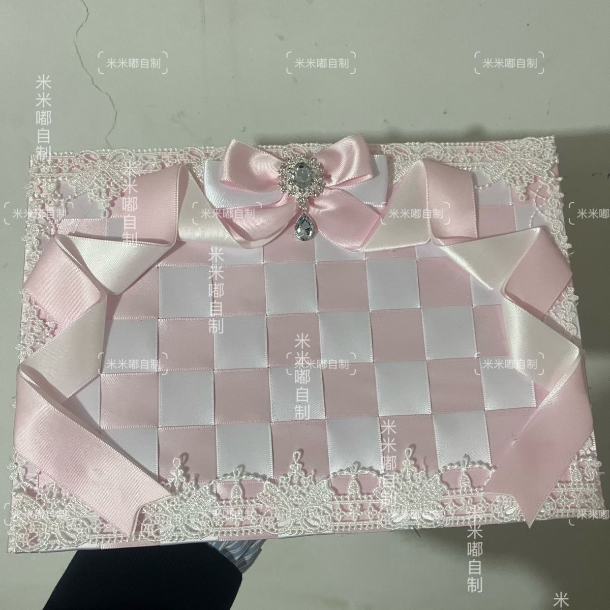 hand made ribbon bow Insert Bo - Backpack Insert Organizer ulasan dan harga