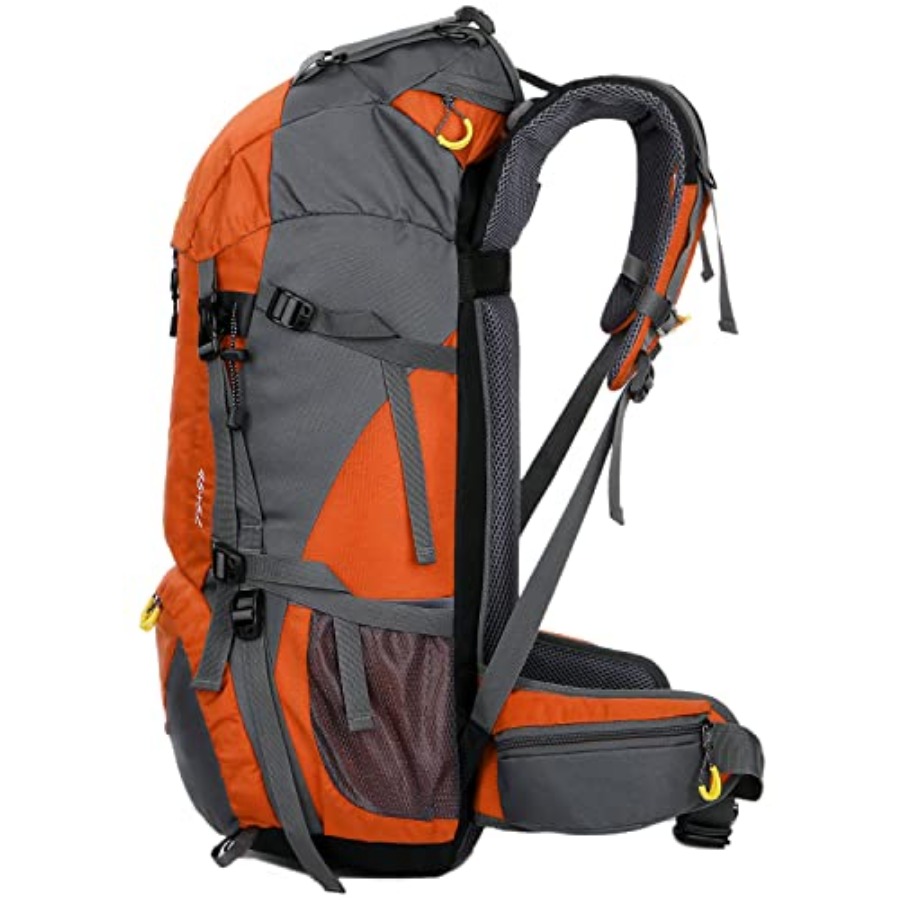 50L Hiking Backpack Men Campin - Rain Cover Backpack ulasan dan harga