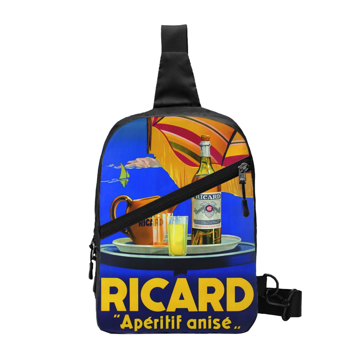Custom Ricard Sling Chest Bag  - Sling Backpack Shoulder ulasan dan harga