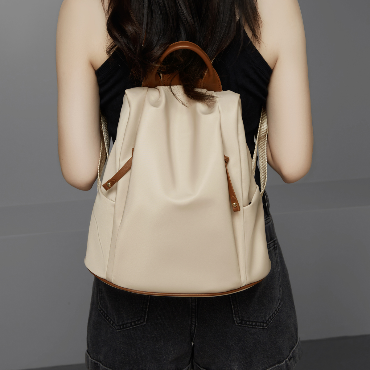SAFIYA Lady's Backpack Soft Fa - Canvas Backpack Casual ulasan dan harga