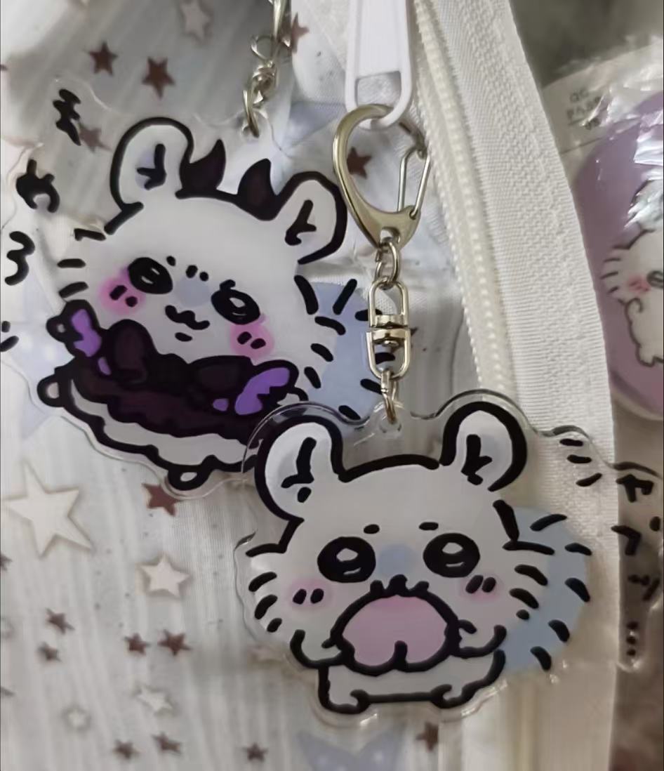 Unisex Chiikawa Keychain Penda - Mini Backpack Purse ulasan dan harga