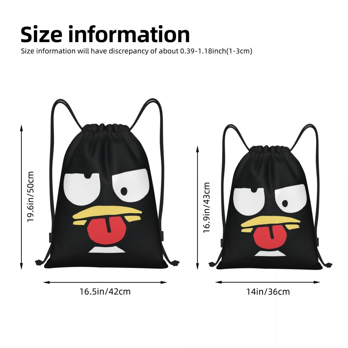 Badtzs Marus  Penguin Drawstri - Drawstring Gym Bag ulasan dan harga
