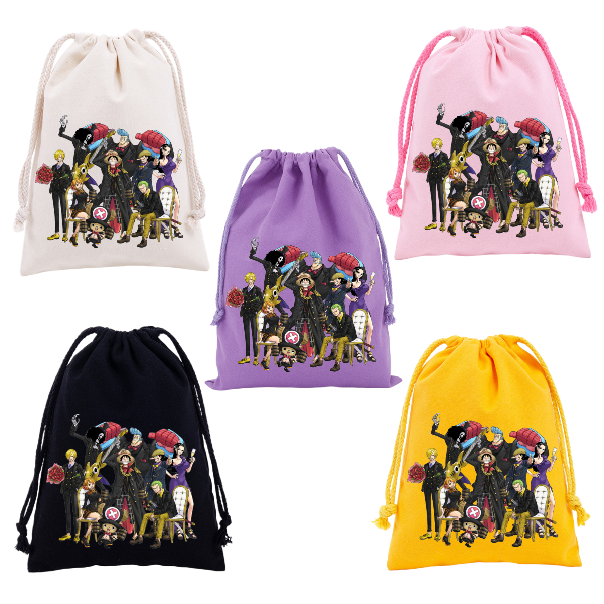 Anime One Piece Drawstring Bac - Drawstring Gym Bag ulasan dan harga